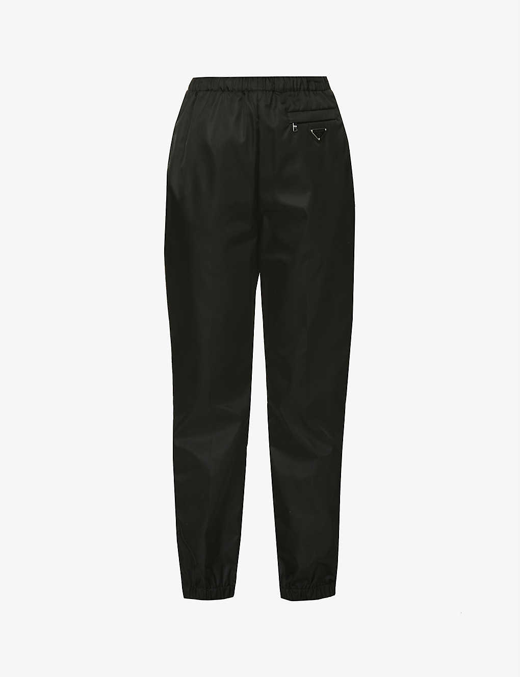 Re-Nylon tapered high-rise shell trousers(9231089)