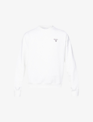 Branded cotton-jersey sweatshirt(9295674)