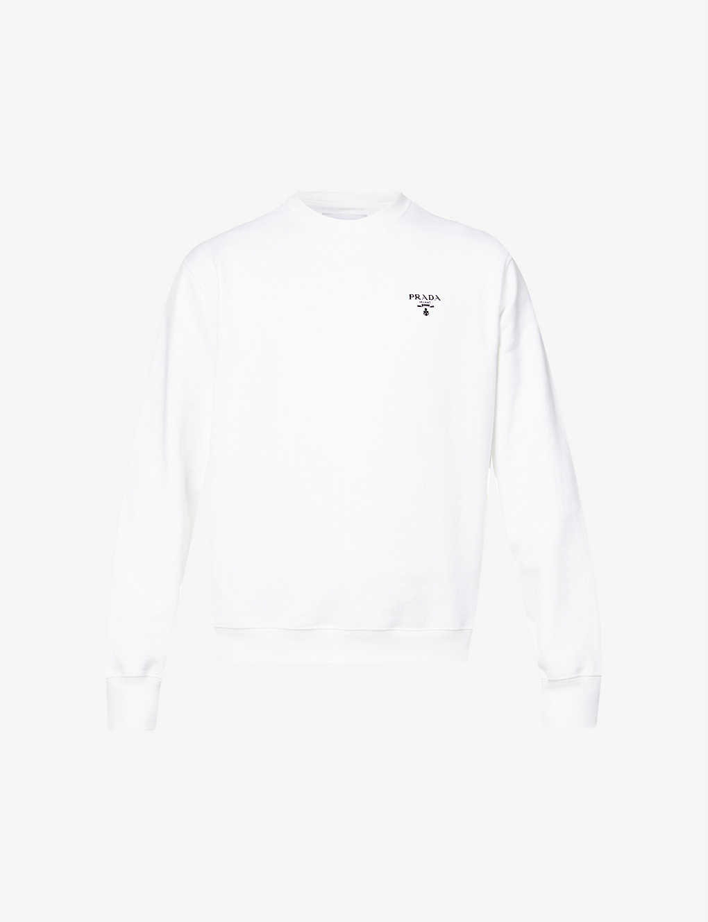Branded cotton-jersey sweatshirt(9295674)