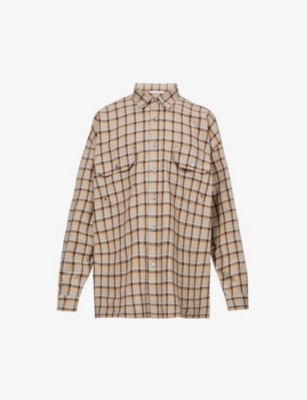 Setit checked cotton shirt(9388200)