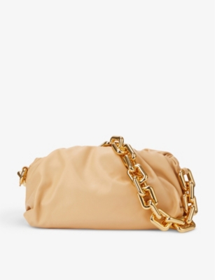 The Chain Pouch medium leather clutch bag(9312710)
