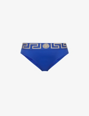 Greca Border high-rise bikini bottoms(9291969)