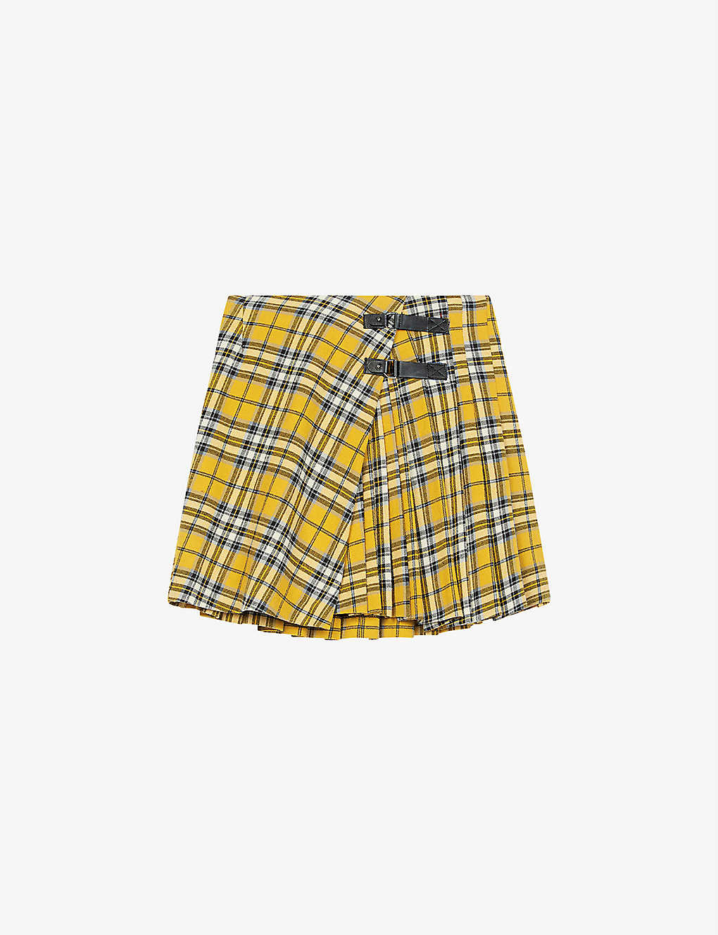 Joris tartan cotton mini skirt(9301380)