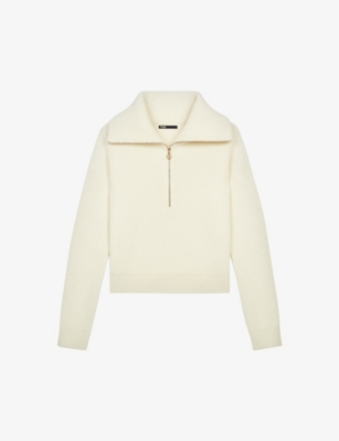 Matelot zip-neck wool jumper(9401874)