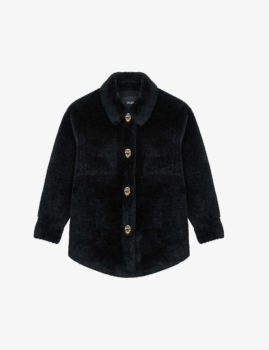 Baleria oversized faux-fur overshirt(9461233)
