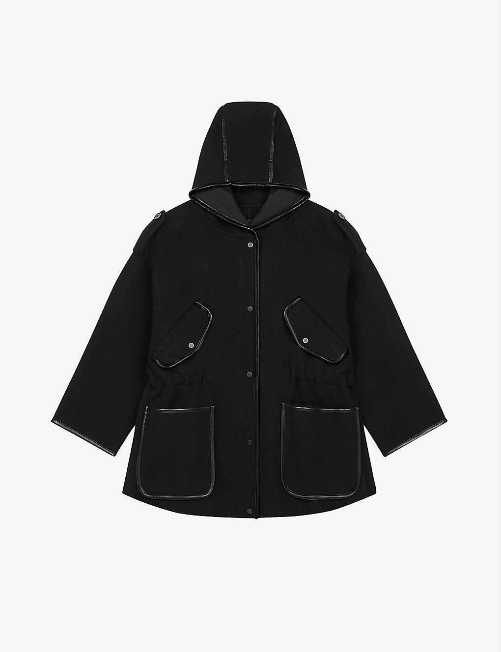 Gangmille oversized wool-blend jacket(9437660)