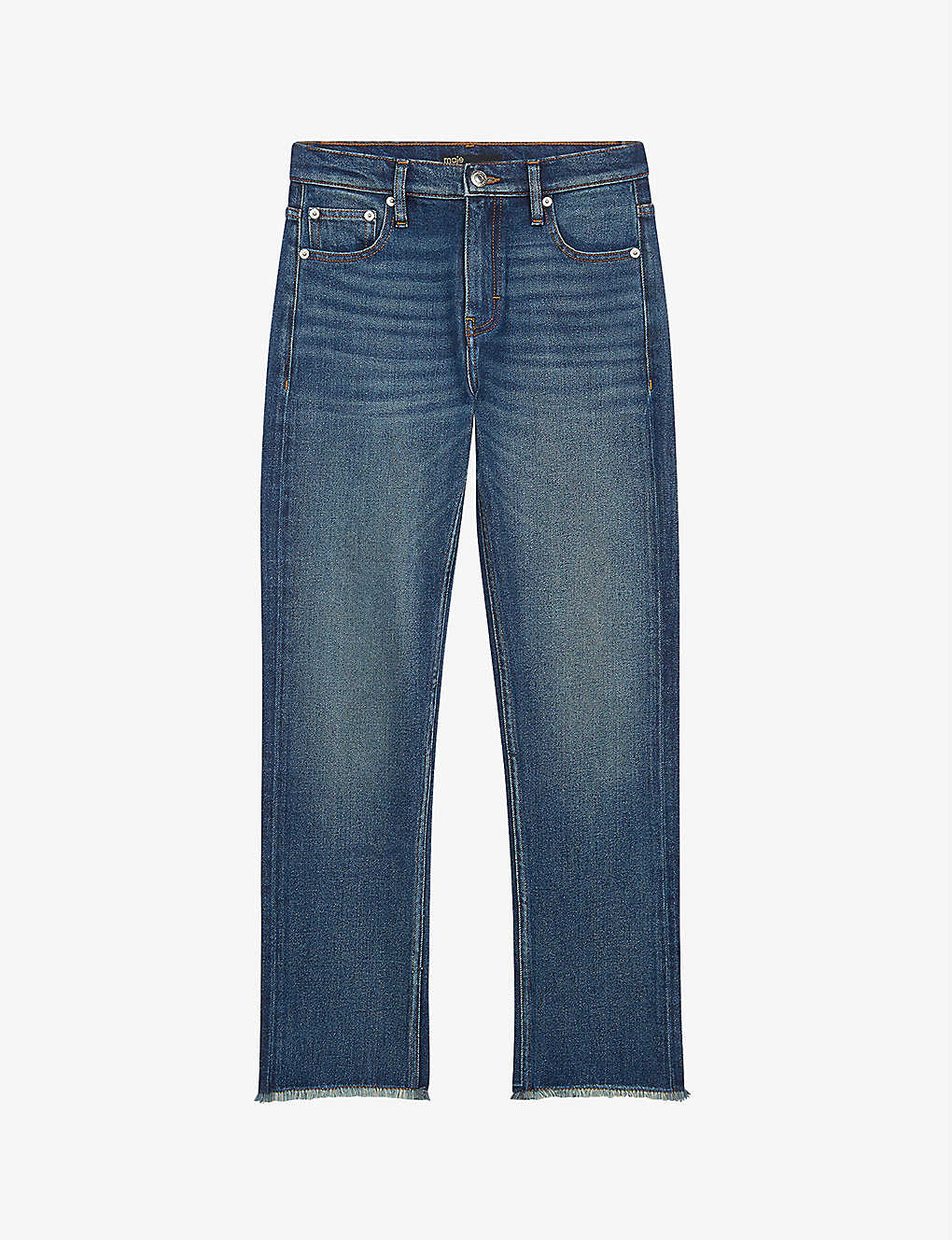Pachab slim-leg high-rise stretch-denim jeans(9403259)