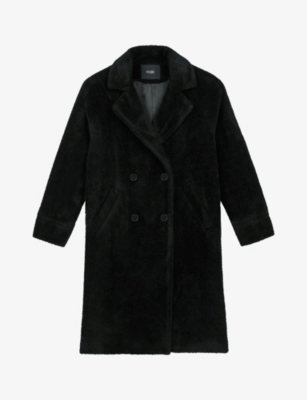 Gabyni double-breasted faux-fur coat(9436326)