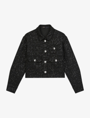 Cenatelli sequinned tweed jacket(9407199)