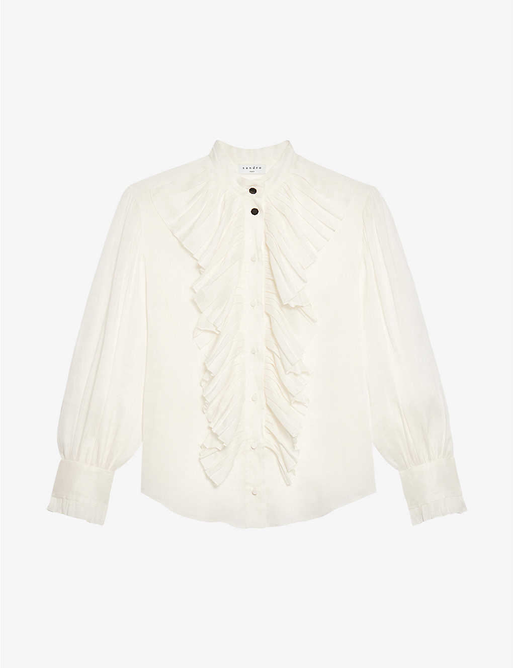 Fedel linen and silk-blend blouse(9291320)