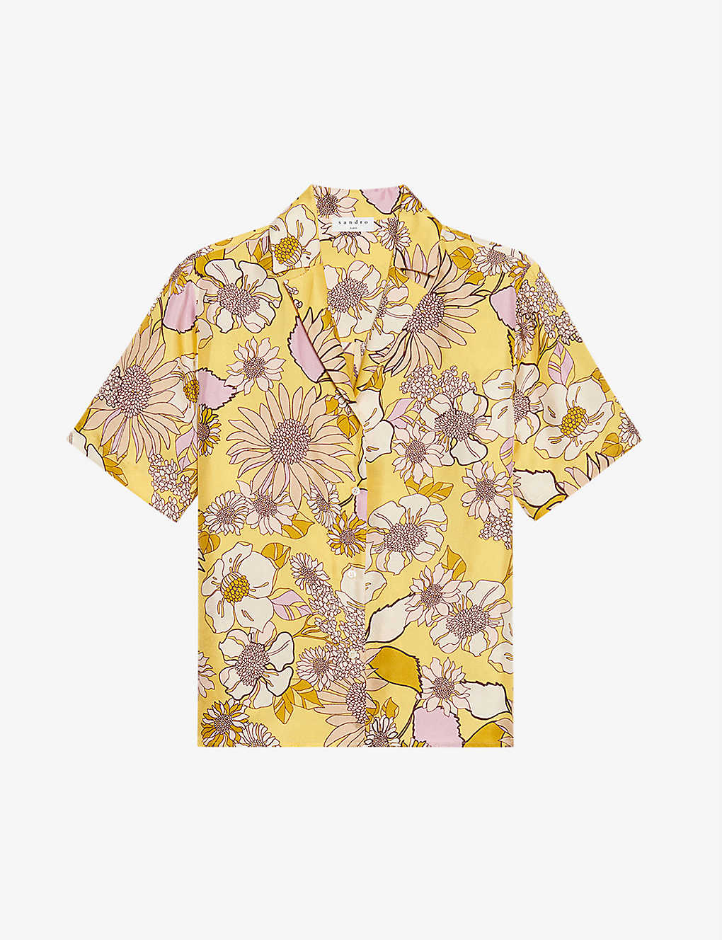 Fidele floral-print woven pyjama shirt(9286044)