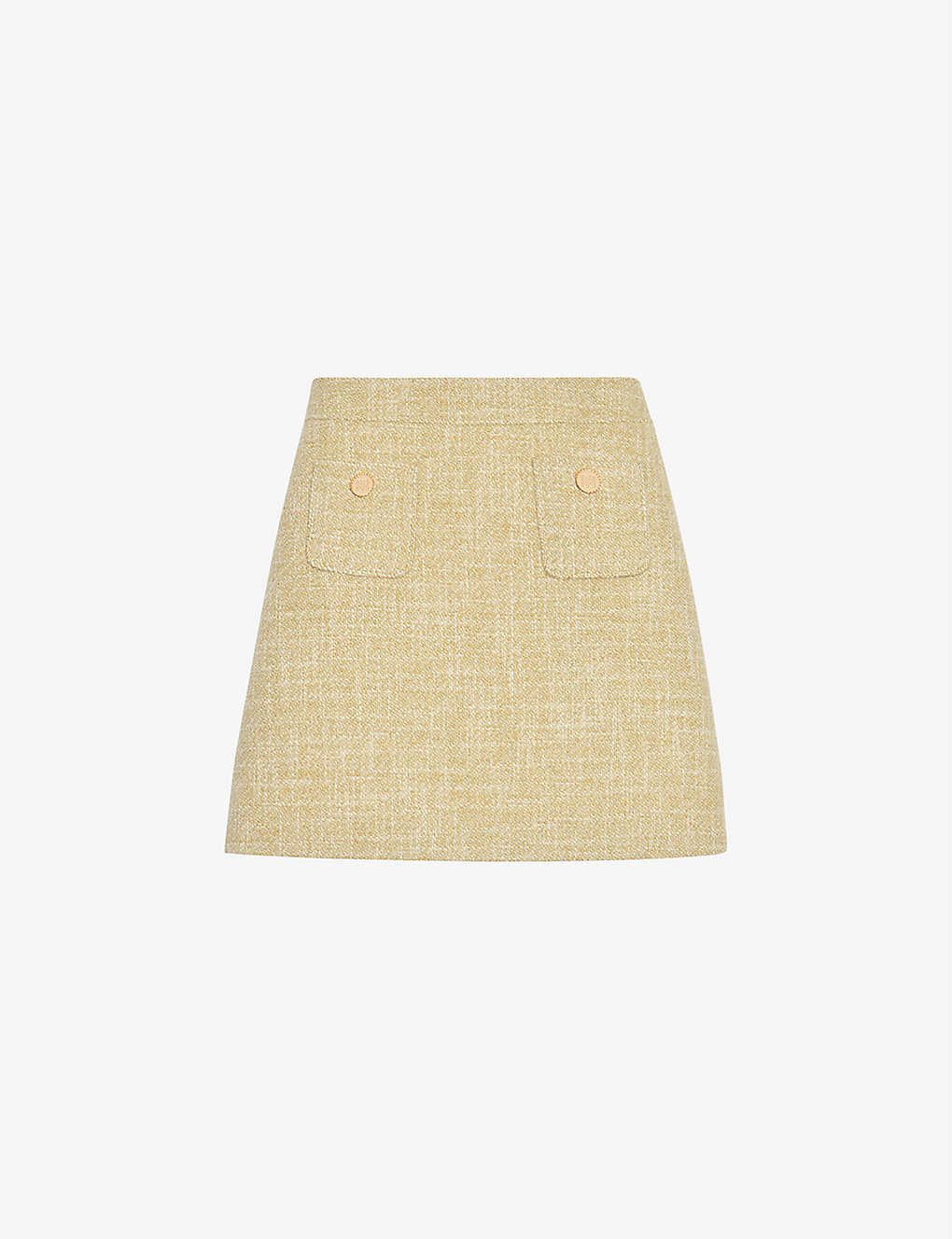 Gaella stitch-detail wool mini skirt(9310441)