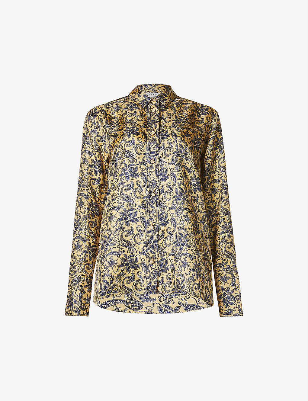 Lumiere floral-print silk shirt(9436759)