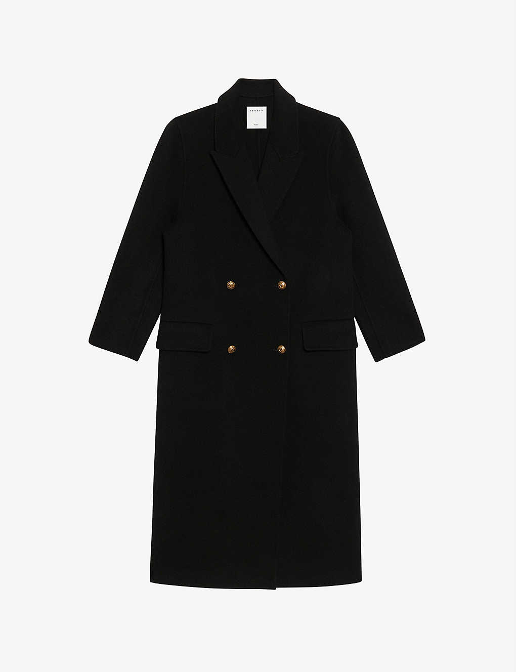 Mystere double-breasted wool coat(9421736)