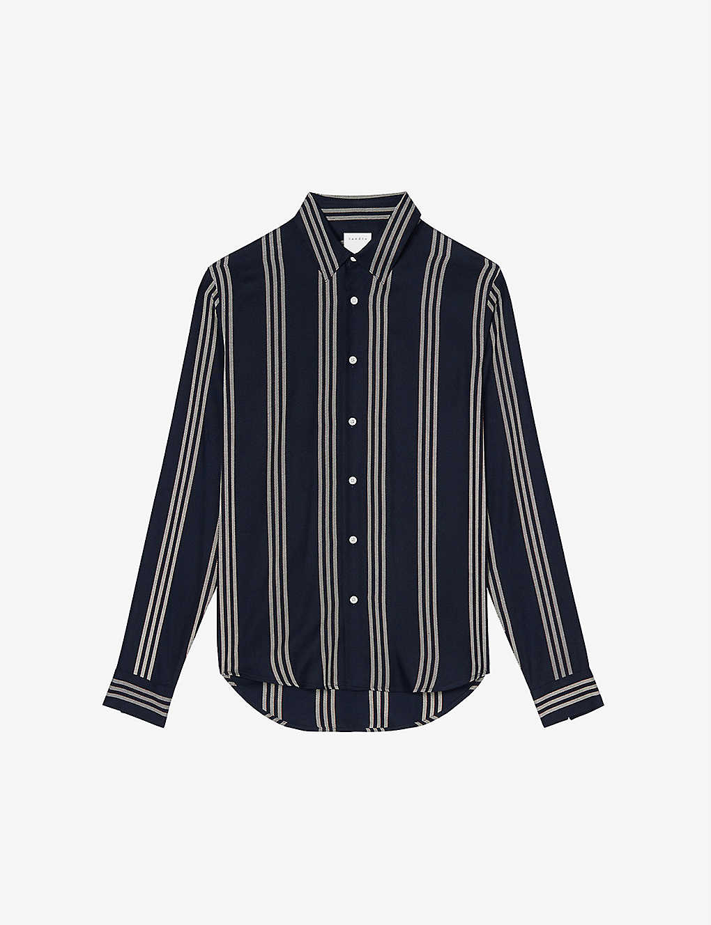 Striped relaxed-fit woven shirt(9434374)