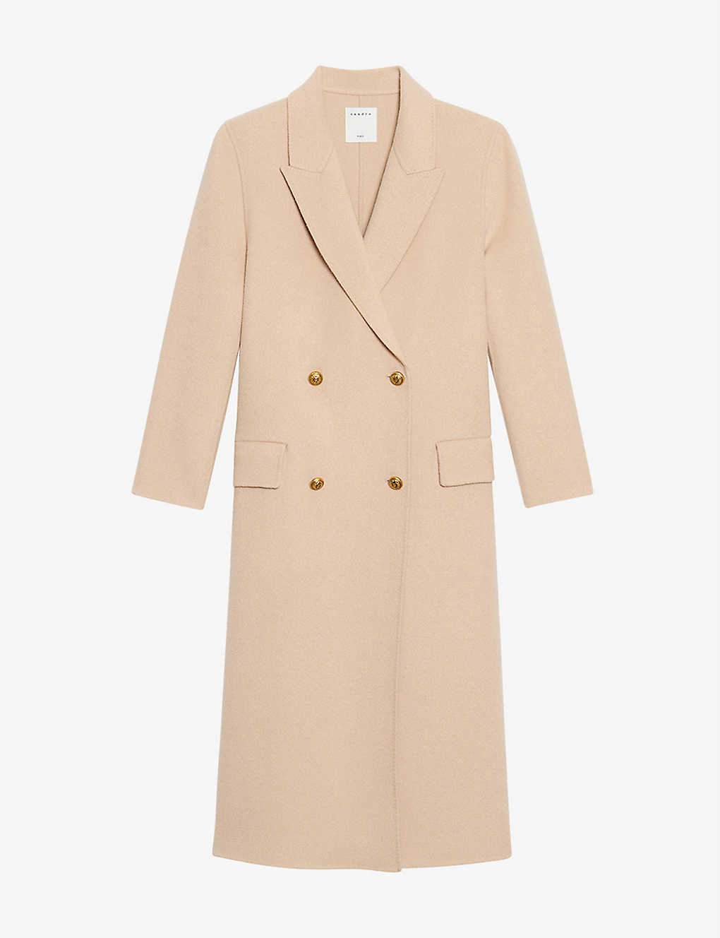 Mystere double-breasted wool coat(9421748)