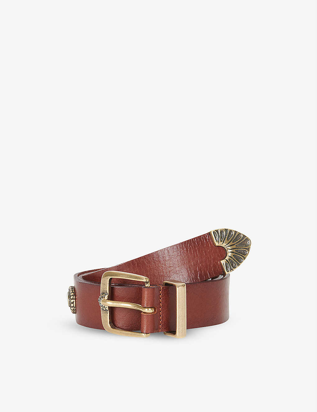 Medina leather belt(9397269)