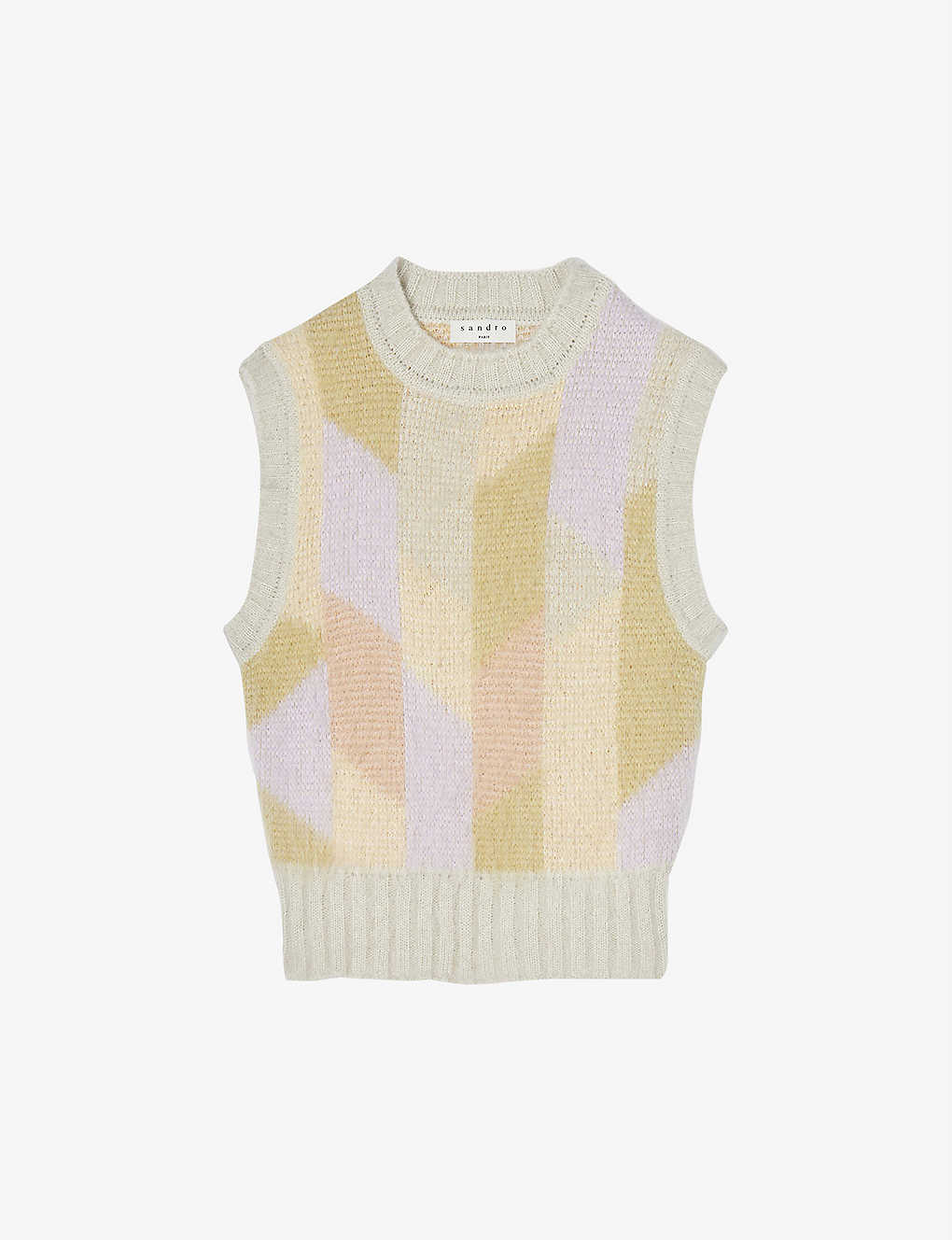 Poppy sleeveless knitted jumper(9468843)