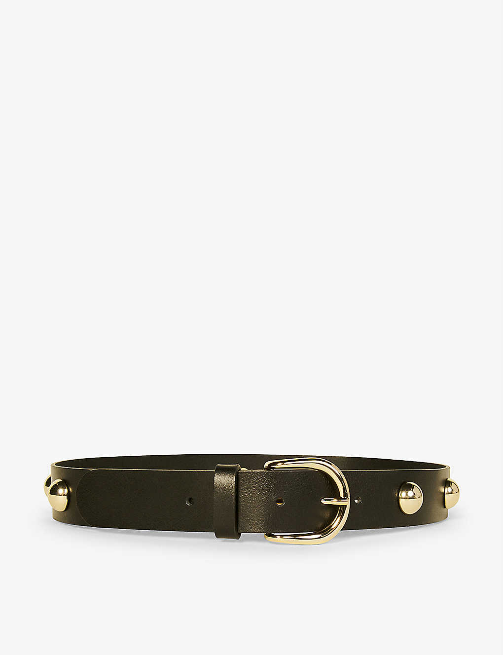 Iggy studded leather belt(9438749)