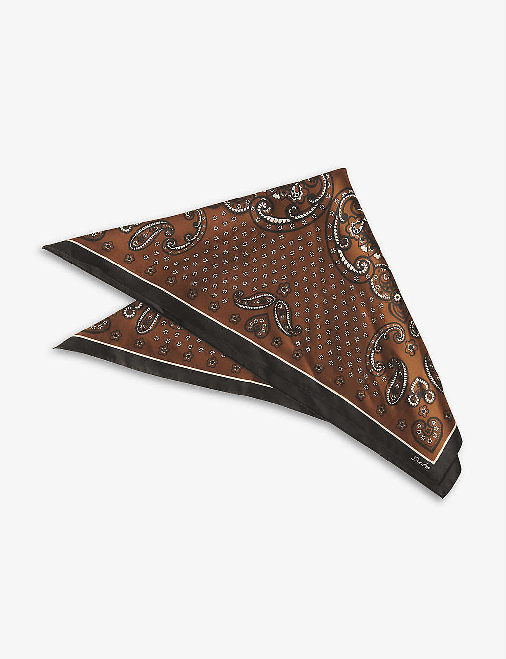 Zaphira bandana-print silk scarf(9477435)