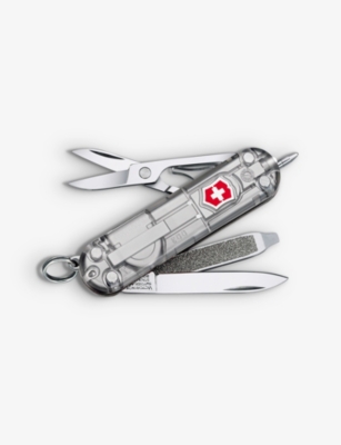 VICTORINOX: Signature aluminium and plastic small pocketknife 5.8cm