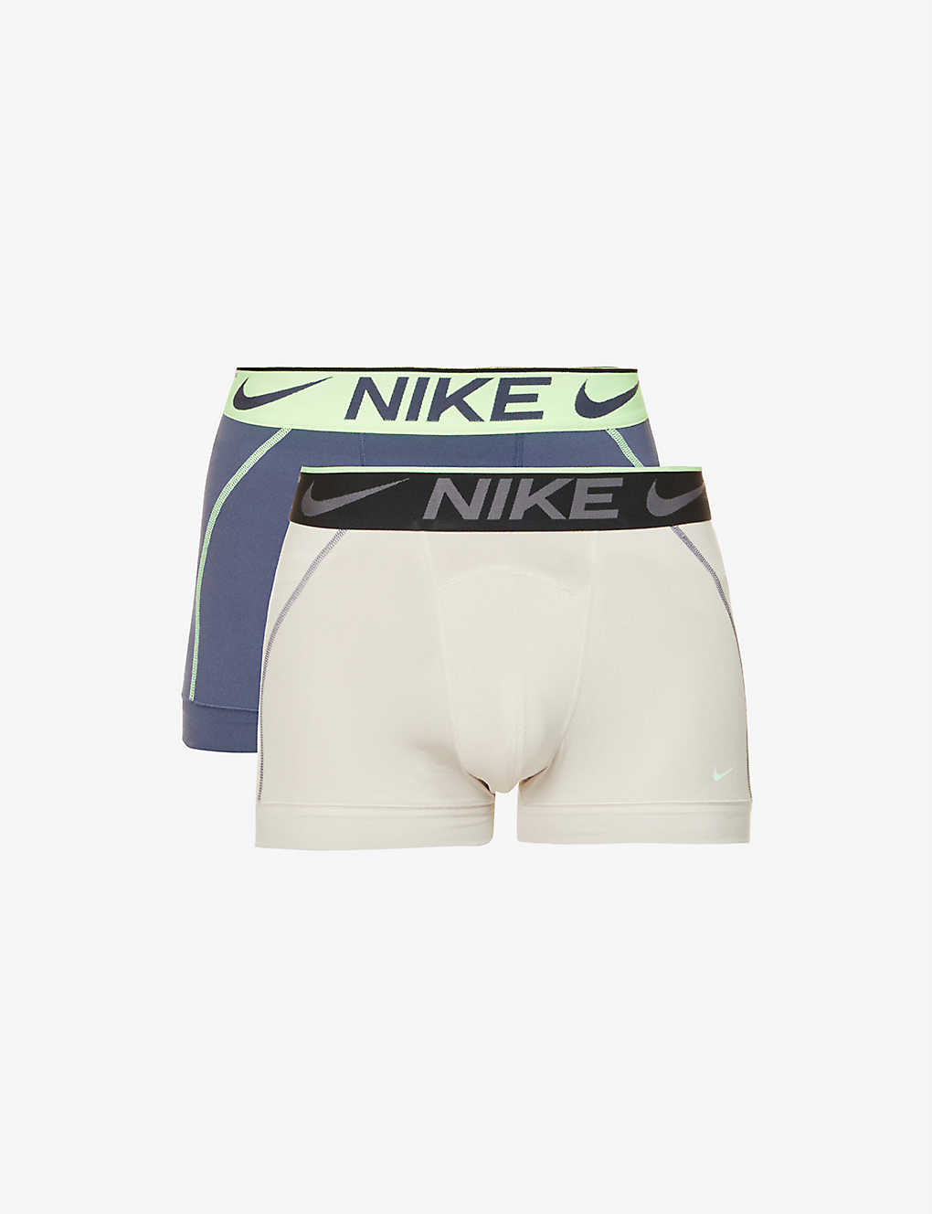 Micro logo-print stretch-jersey trunks pack of two(9428445)