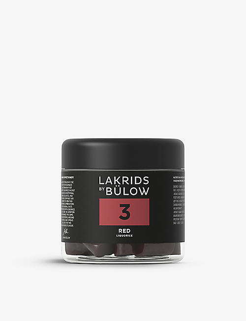 LAKRIDS BY BULOW: No.3 Red liquorice 150g
