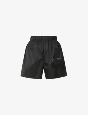 Re-Nylon high-rise recycled shell shorts(9292427)