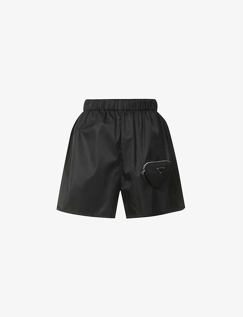 Re-Nylon high-rise recycled shell shorts(9292427)