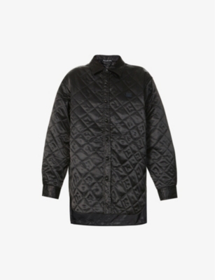 Saco face-patch quilted shell jacket(9274829)