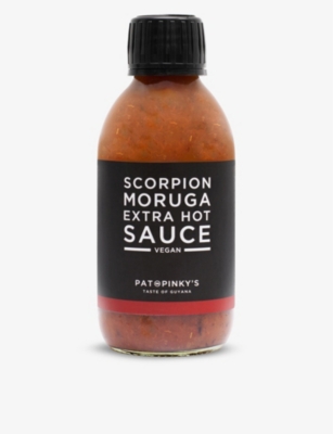 PAT & PINKY'S: Pat & Pinky’s Scorpion Moruga Extra Hot sauce 200ml