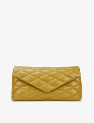 Sade quilted leather clutch bag(9365626)