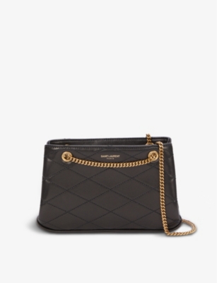 Melody quilted leather shoulder bag(9426329)
