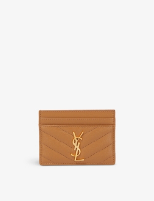 Monogram quilted leather cardholder(9358987)