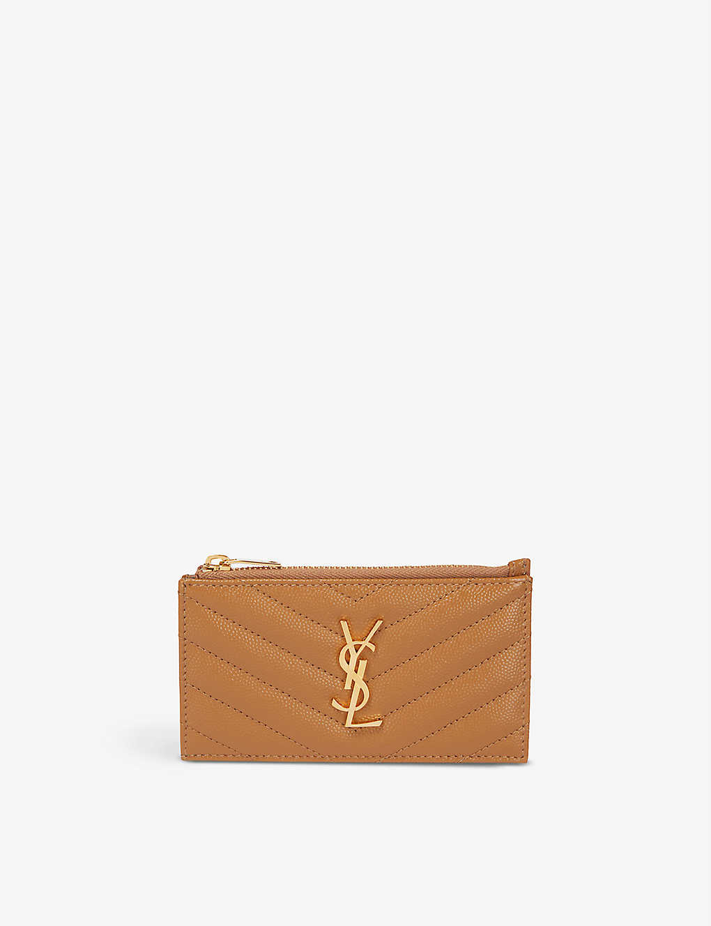 Monogram quilted leather cardholder(9358989)