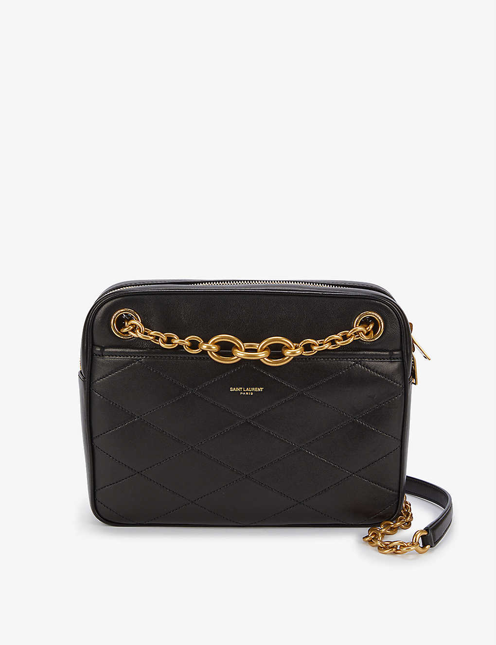 Le Maillon small leather satchel shoulder bag(9393031)