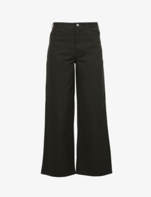 Carter wide-leg high-rise denim jeans(9275843)
