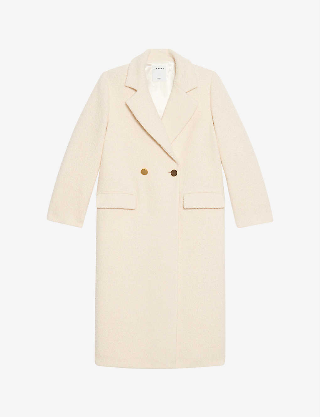 Sergio double-breasted tailored cotton-blend coat(9407688)