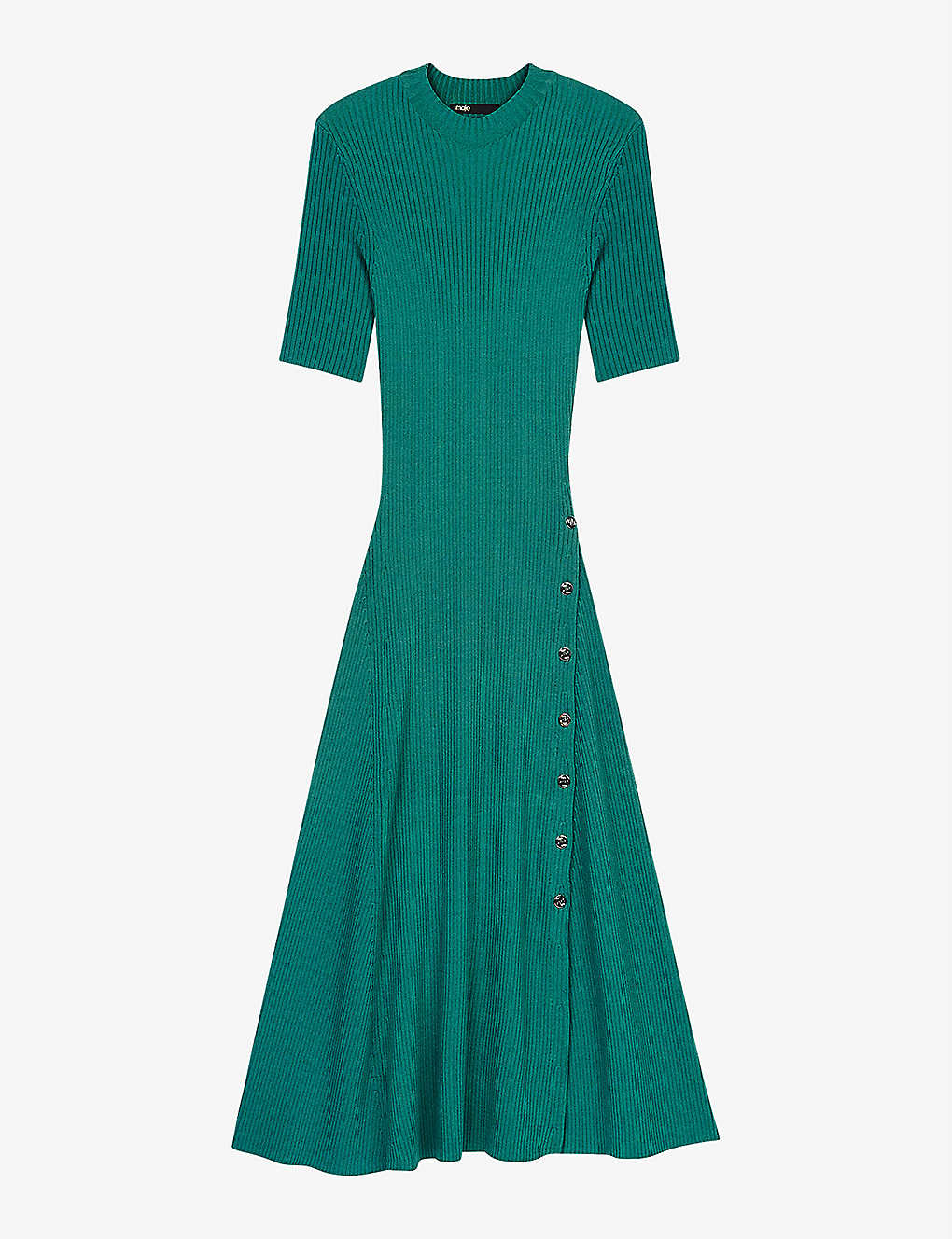 Roxia ribbed-knit midi dress(9410694)