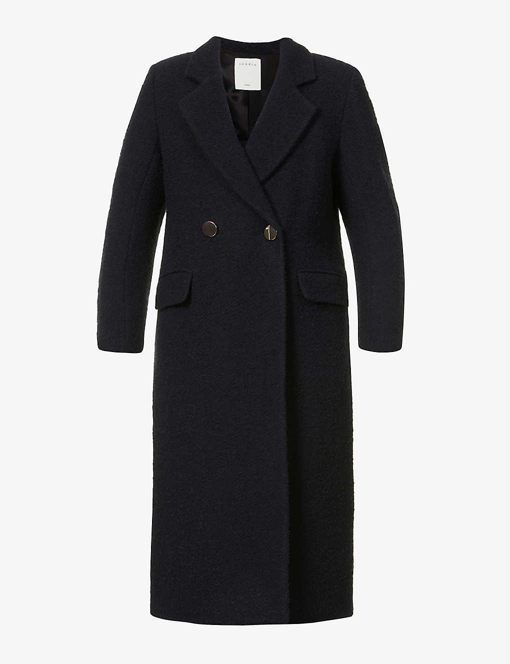 Sergio double-breasted tailored woven coat(9433219)