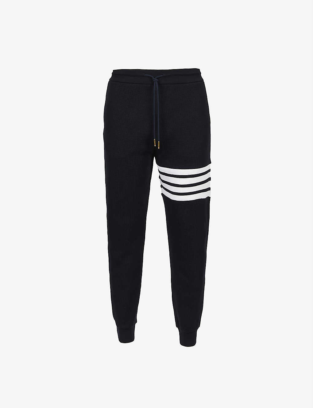Four-bar striped cotton-knit jogging bottoms(9306930)