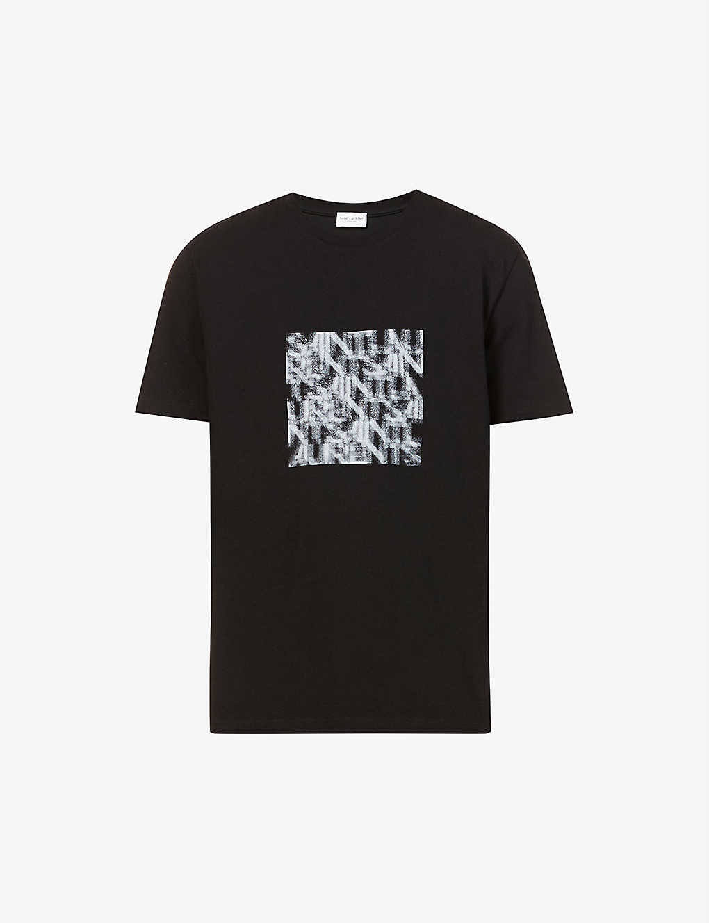 Box text-print cotton-jersey T-shirt(9333429)