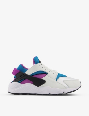 Air Huarache suedette and woven mid-top trainers(9296612)