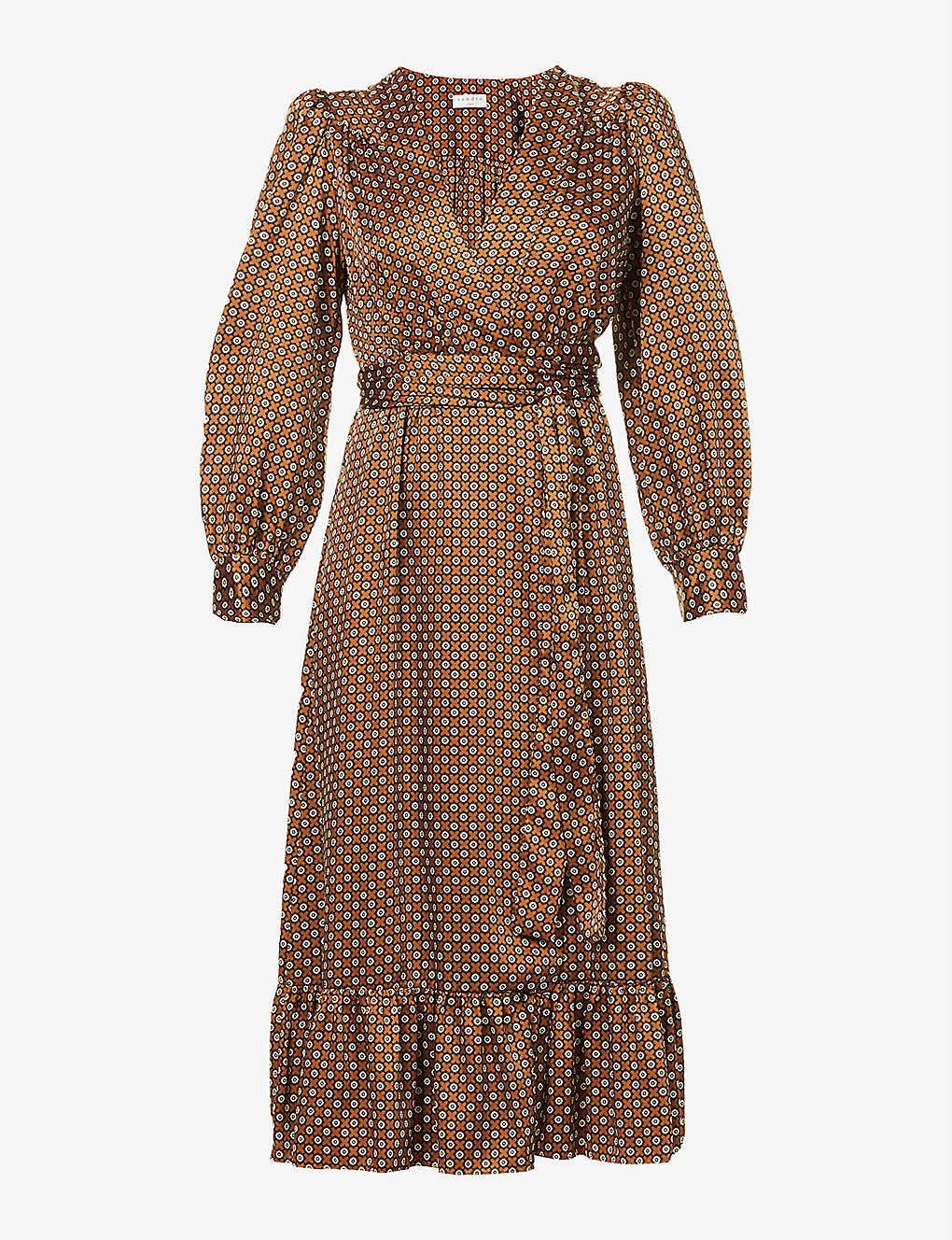 Janine printed woven midi dress(9406528)