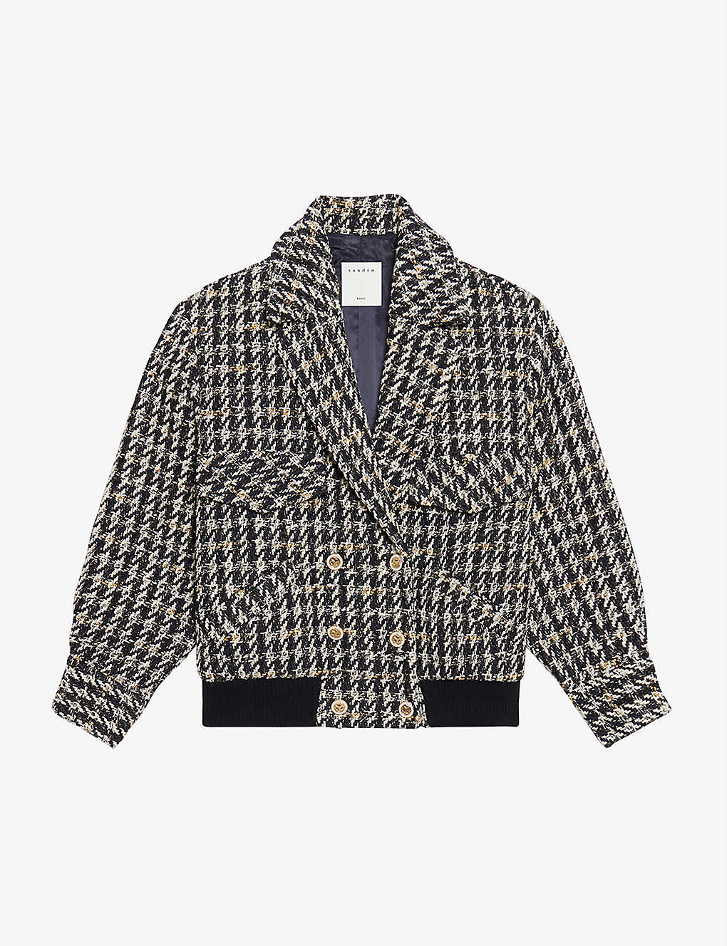 Horia houndstooth-pattern tweed jacket(9468981)