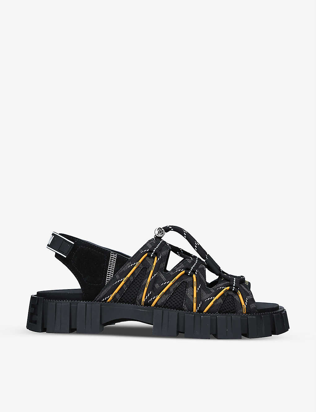 Force brand-print woven sandals(9269679)