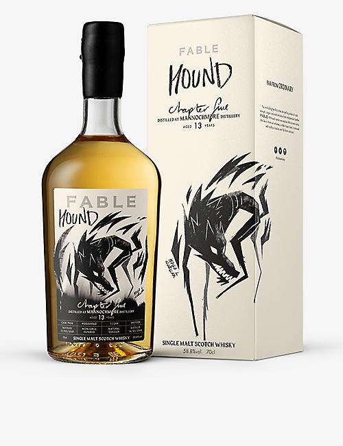 FABLE: Fable Chapter Five Hound Mannochmore 13-year-old single malt scotch whisky 700ml