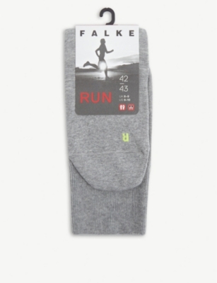 FALKE: Run reinforced cotton-blend socks
