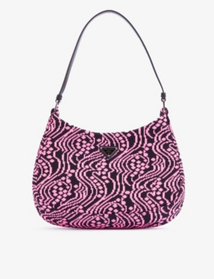 Cleo patterned jacquard shoulder bag(9310791)