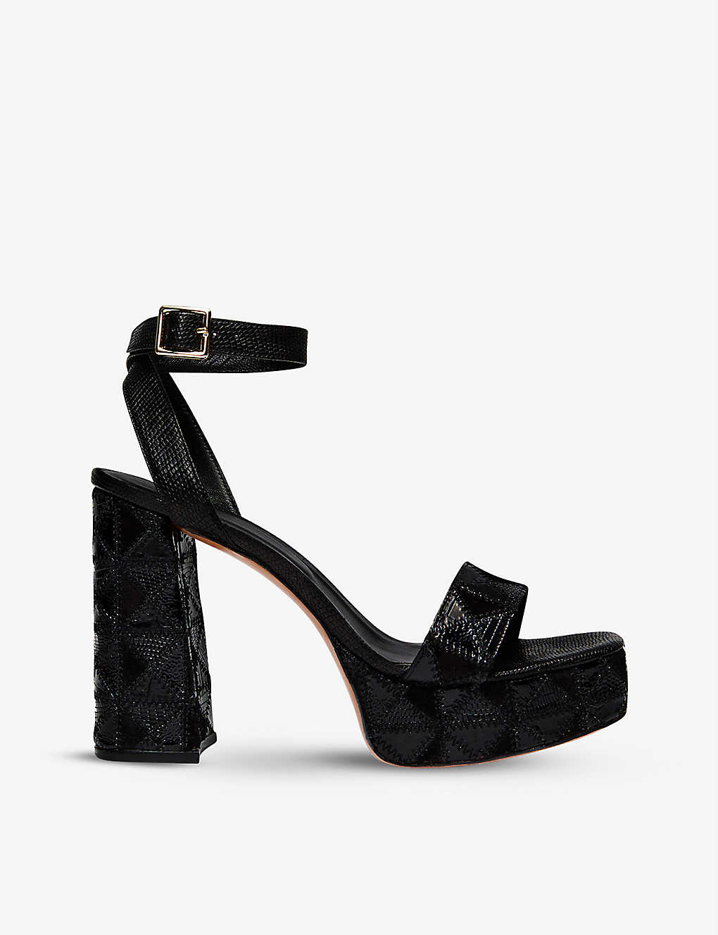 Francoise sequinned peep-toe heels - need comp(9478475)